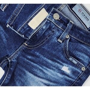 Adriano Goldschmied AG The Legging Ankle Super Skinny Women‎ 24Rx28 Distressed